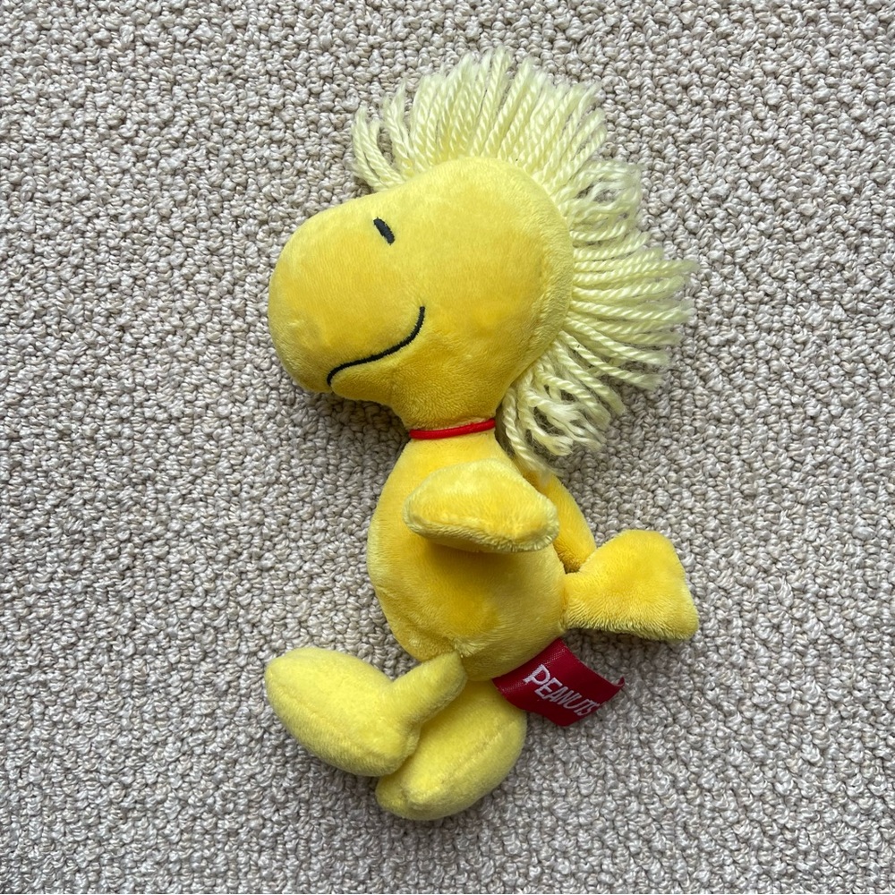 Aurora Snoopy Yellow Bird Woodstock 20cm Soft Plush Toy Peanuts Stuffed Animal